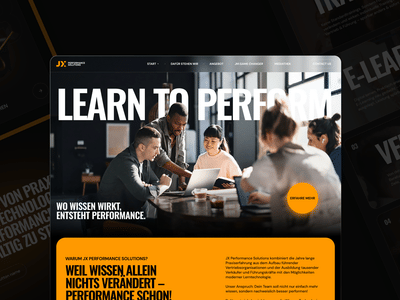 Consulting Firm Case Study - JX Performance - Branding & Positioning