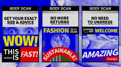 Conception graphique habillage Body Scan Treedy's - Design & graphisme