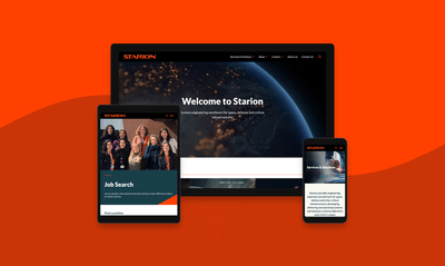 Starion Website - Website Creation