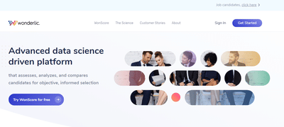 Wonderlic - Customized Website - Website Creatie