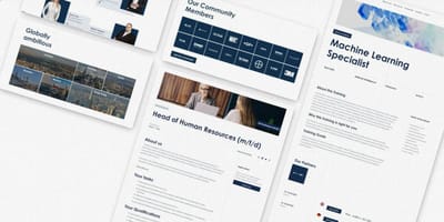 Website for German Technology-Driven Innovator - Création de site internet