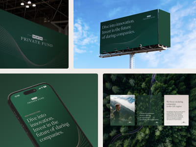Visual Identity for WEM Private Fund - Webseitengestaltung
