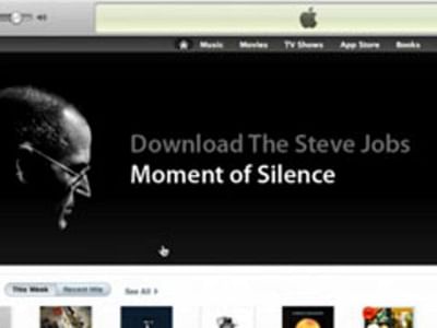 The Steve Jobs Moment of Silence - Publicidad
