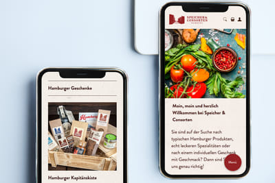 Speicher & Consorten Online Shop - Markenbildung & Positionierung