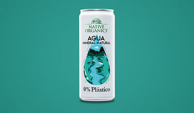 Packaging de Agua Mineral (Enlatada) - 3D