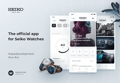 Seiko Mobile Application - Mobile App