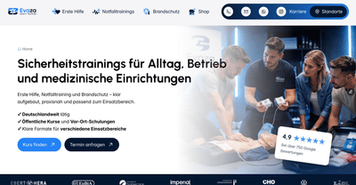Evaza - Webseitengestaltung