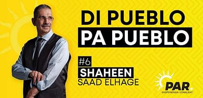 Political Campaign Shaheen Elhage - Photographie