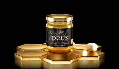 Honey branding and packaging design - Grafikdesign