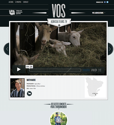 VosAgriculteurs.tv - Image de marque & branding