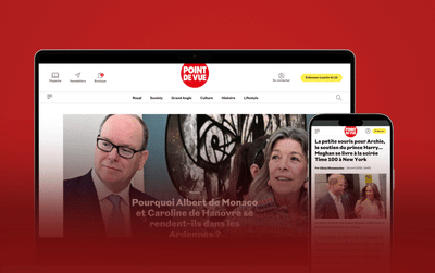 Refonte du site du magazine Point De Vue - Web Applicatie