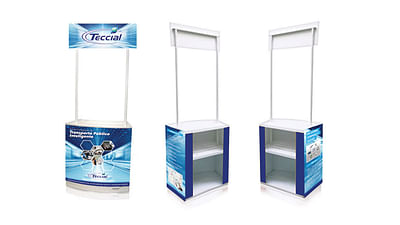 Stand Promocional Teccial - Branding y posicionamiento de marca