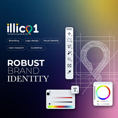 illico1 - Graphic Identity - Grafische Identität