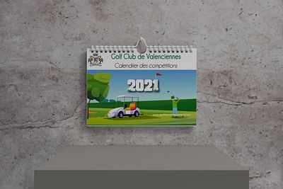 Calendrier personnalisé - Ontwerp