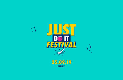 Nike - Just do it Festival - Grafikdesign