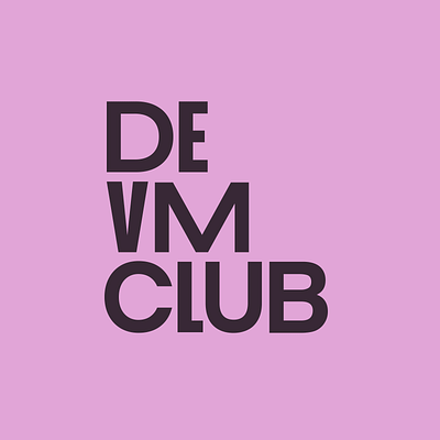 De VM Club - Grafische Identität
