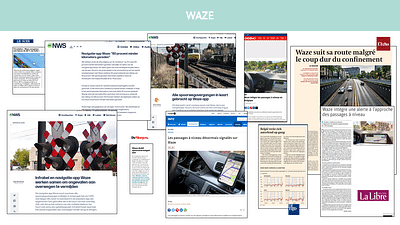 Waze against the lockdowns - Public Relations (PR)