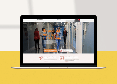 Creación de Landing Page: Barcelona Activa - Website Creation