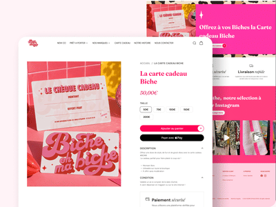 Site e-commerce - Concept store - Creación de Sitios Web