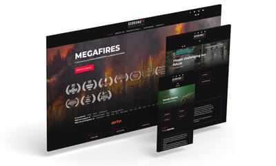 Création site GeoramaTV Productions - Digital Strategy