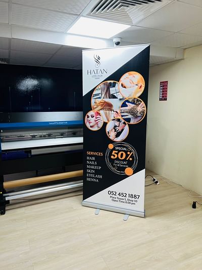 Roll Up Banners - Branding & Positioning