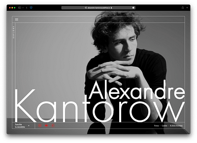 Site Web - Alexandre Kantorow