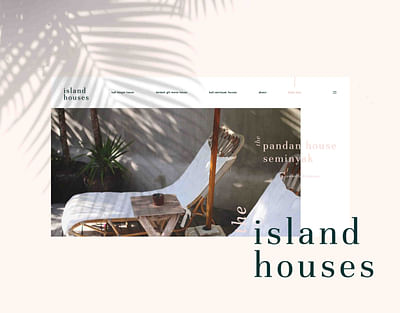 The Island Houses - A Conscious Paradise - Image de marque & branding