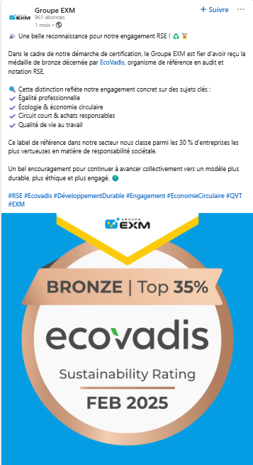 EXM : Social Media - Community management