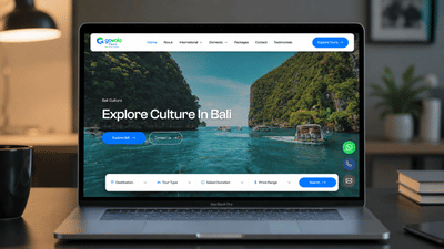 Govolo Tours Website - Création de site internet