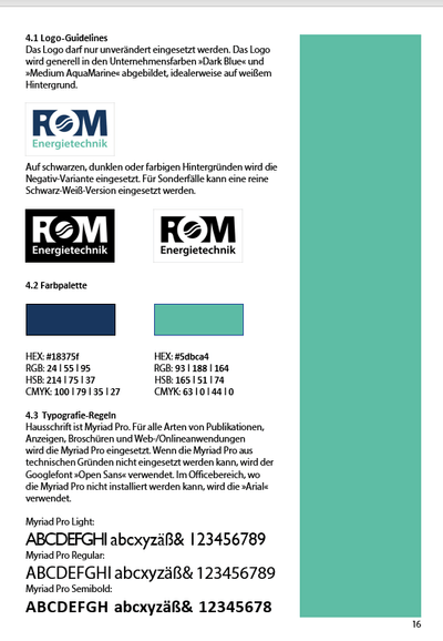 Zech Group / ROM Energietechnik - Planung der Marketingsrategie - Social media