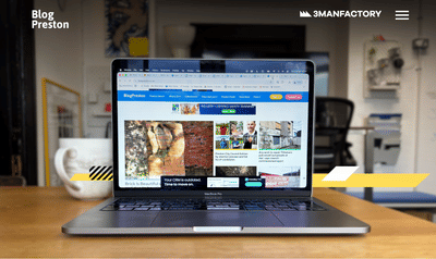 Web Refresh for Independent News Publisher - Graphic Design