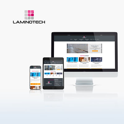 Diseño sitio web y e-comerce: Laminotech - Création de site internet