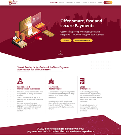 SADAD: Fintech Content Marketing Architecture - SEO