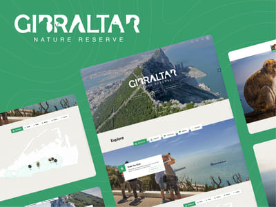 Gibraltar Nature Reserve - Website Creation