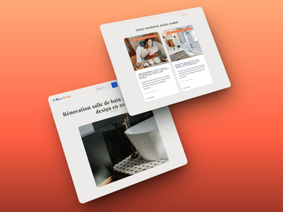 Blog RenovSmart - Application mobile