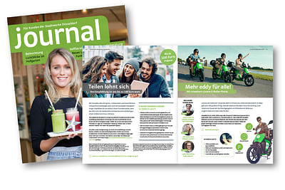 Kundenmagazin „journal“ - Impresión