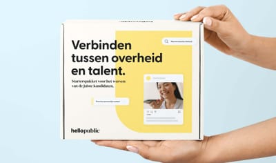 Hellopublic, het nieuwe B2Overheid merk - Branding & Positionering
