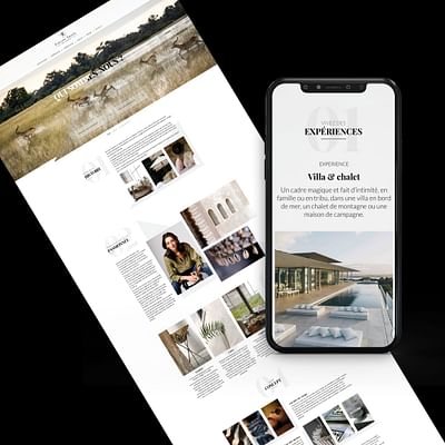 Tselana Travels – Site Vitrine // Voyage - Web Application