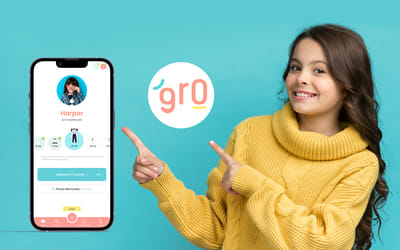 Gro App - Webseitengestaltung