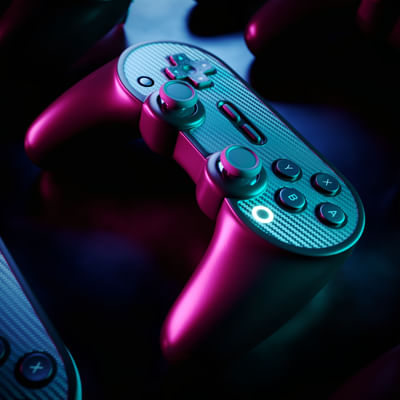 The 8bitDo® SN30 Pro+ Joypad - 3D