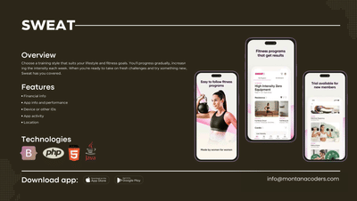 Sweat - Mobile App