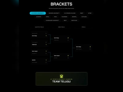 OnePlus Campus Dominate Season 3: tournament website - Website Creatie
