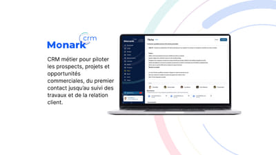 Monark CRM - Application web