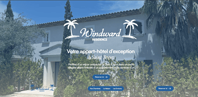 Windward résidence - Webseitengestaltung
