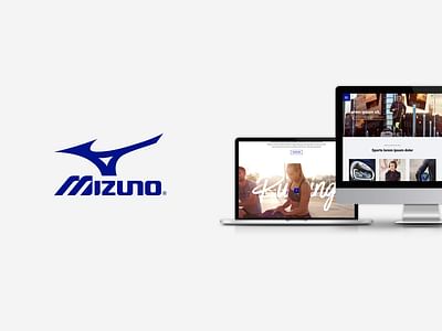 Mizuno - Webseitengestaltung