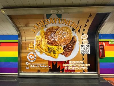 Campaña Visual en el Metro de Madrid - Marketing