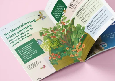 Conception graphique et mise en page Gaart & Heem - Design & graphisme