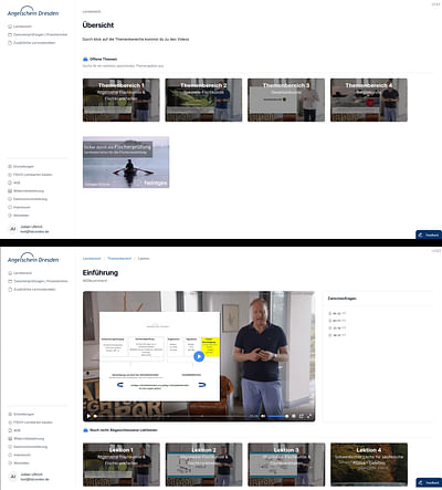 Angelschein Dresden - Online-Lernplattform - Software Entwicklung