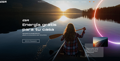 ESR.SOLAR - Website Creatie