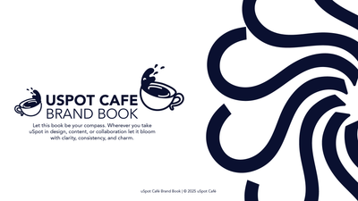 USpot Cafe - Visual Identity - Design & graphisme
